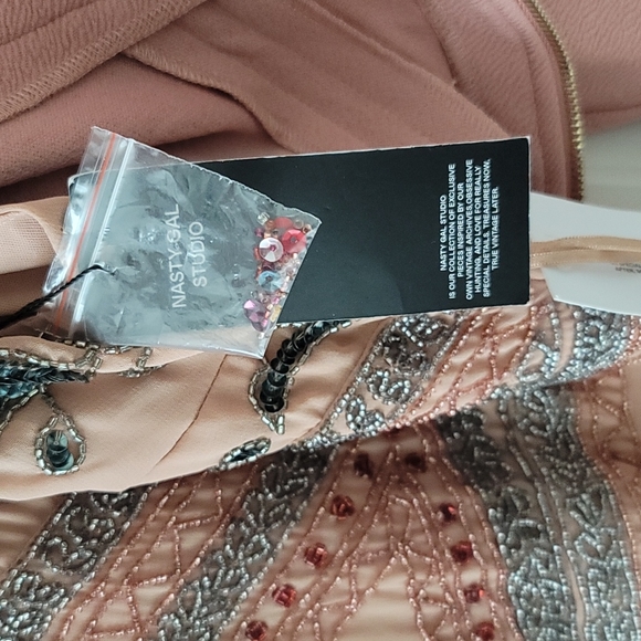 Nasty Gal Studio Ashley Beaded Dress - Picture 8 of 9